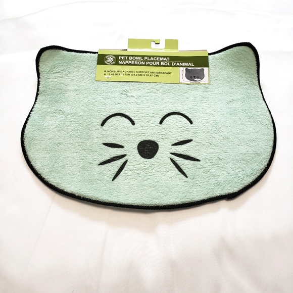 Cat pet bowl placemat cat food placemat absorbent pet placemat for cat - Picture 3 of 4
